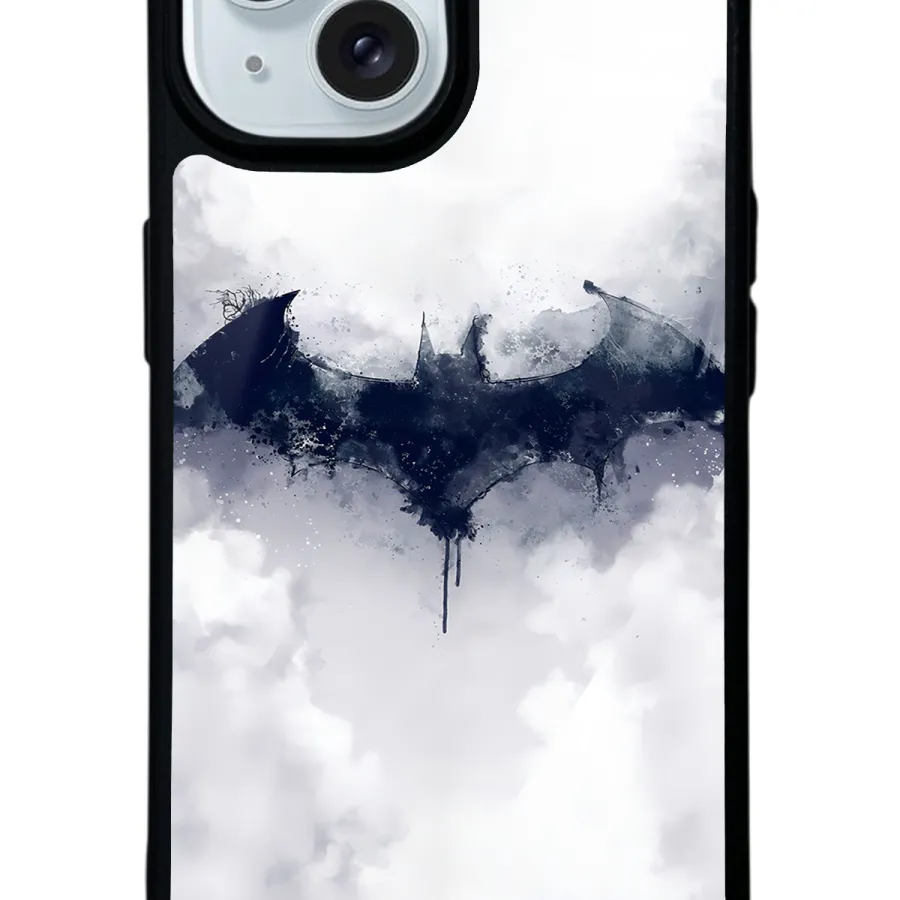 Beyaz Batman Glossy Telefon Kılıfı Beyaz Batman Glossy Telefon Kılıfı
