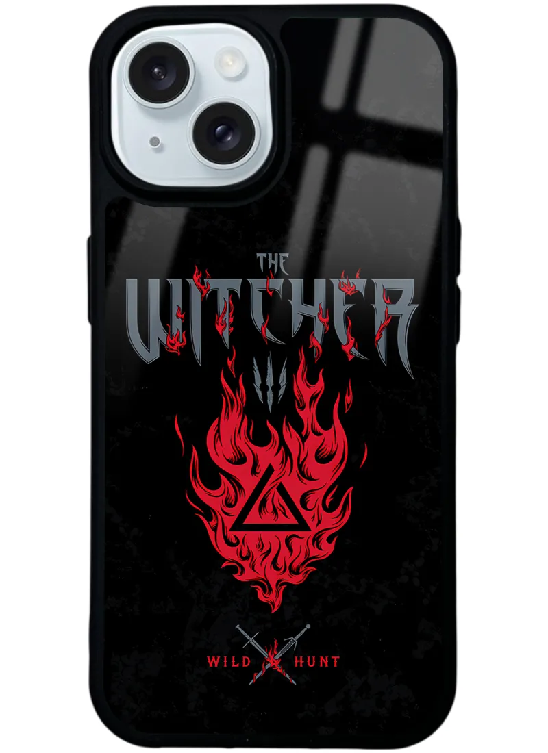 Witcher 3 Fire Glossy Telefon Kılıfı Witcher 3 Fire Glossy Telefon Kılıfı