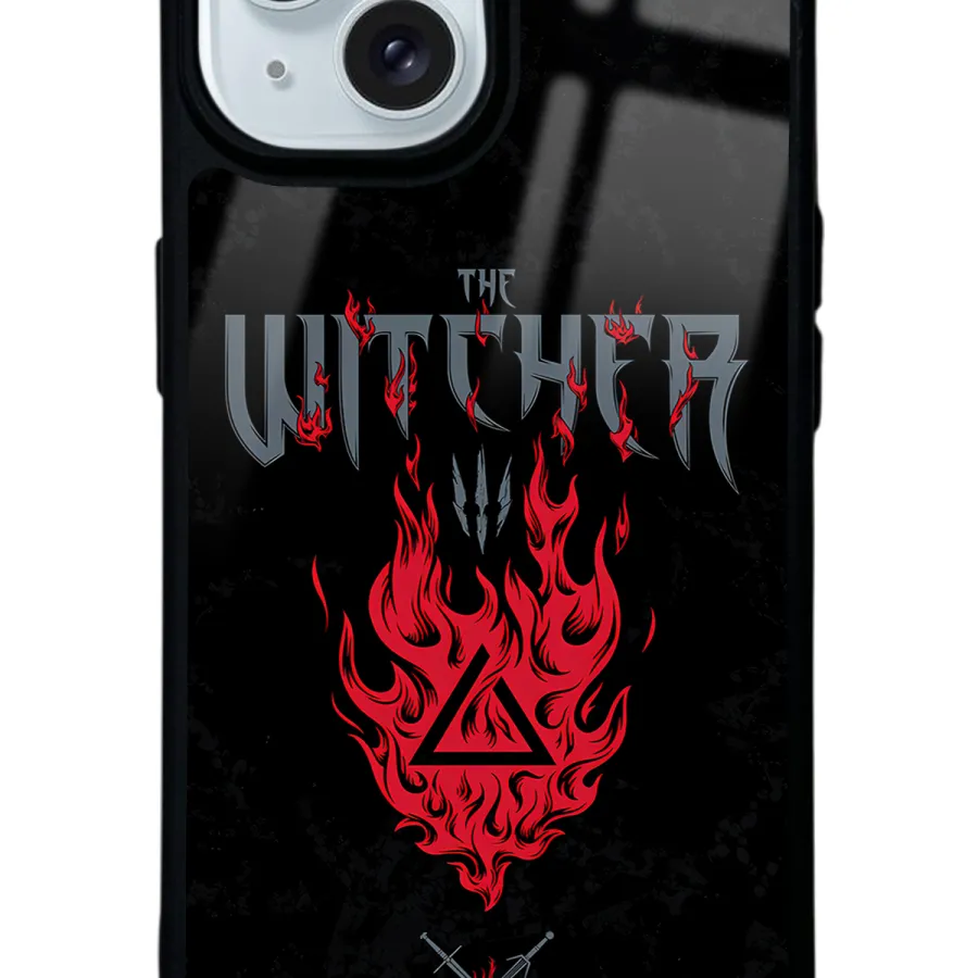 Witcher 3 Fire Glossy Telefon Kılıfı Witcher 3 Fire Glossy Telefon Kılıfı
