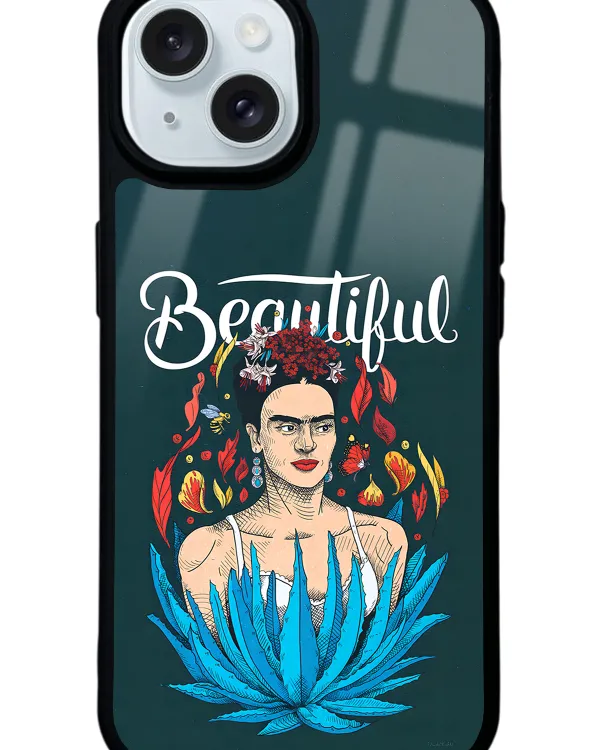 Beautiful Frida Kahlo Glossy Telefon Kılıfı