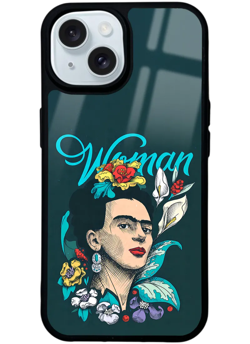 Women Frida Kahlo Glossy Telefon Kılıfı
