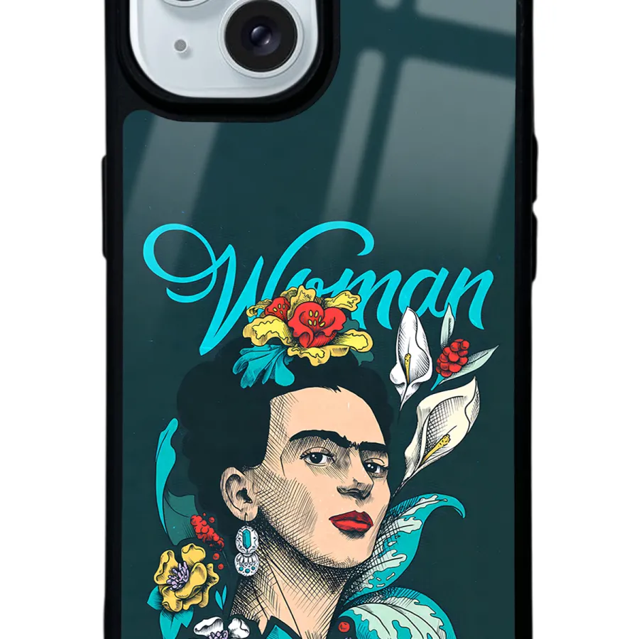 Women Frida Kahlo Glossy Telefon Kılıfı