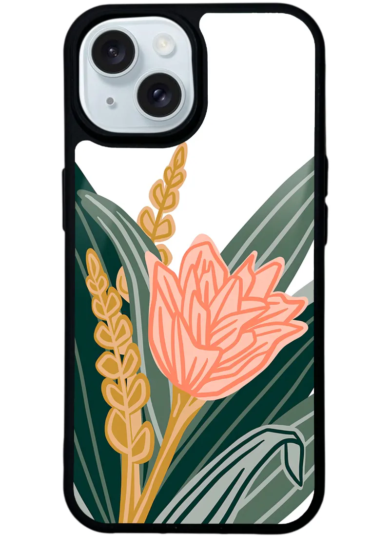 Beyaz Karanfil Glossy Telefon Kılıfı Beyaz Karanfil Glossy Telefon Kılıfı