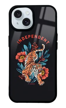 Bağımsız Kaplan Glossy Telefon Kılıfı