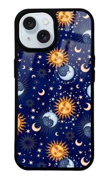 Ay Güneş Pijama Glossy Telefon Kılıfı