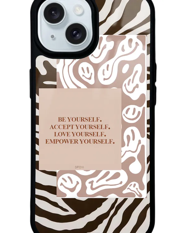 Emoji Zebra Glossy Telefon Kılıfı