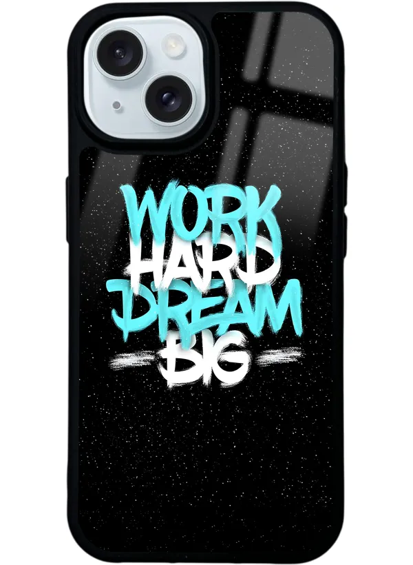 Uzay Motto Glossy Telefon Kılıfı