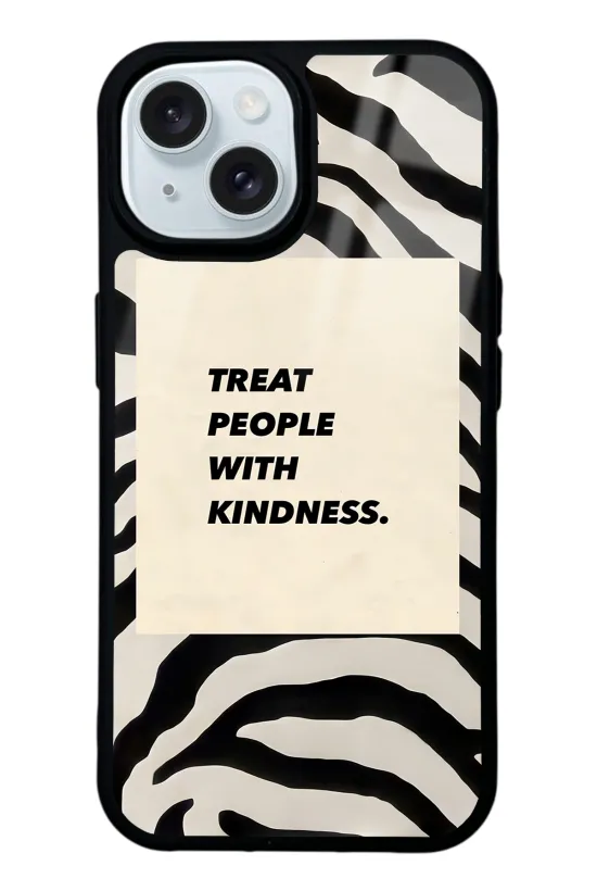 Zebra Motto Glossy Telefon Kılıfı