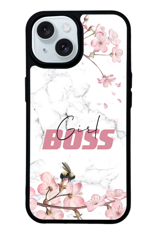 Sakura Girl Boss Glossy Telefon Kılıfı