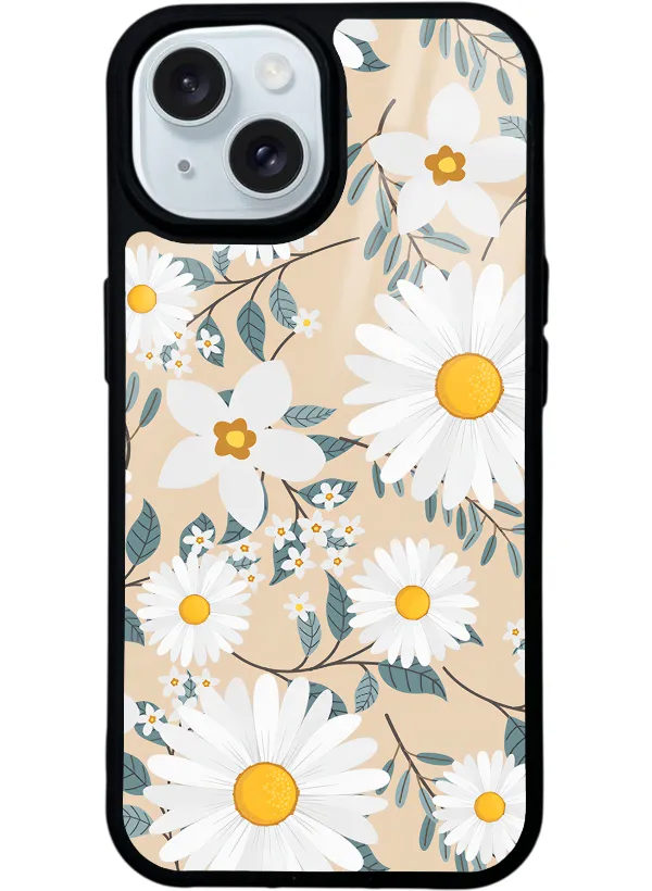 Büyük Papatya Glossy Telefon Kılıfı