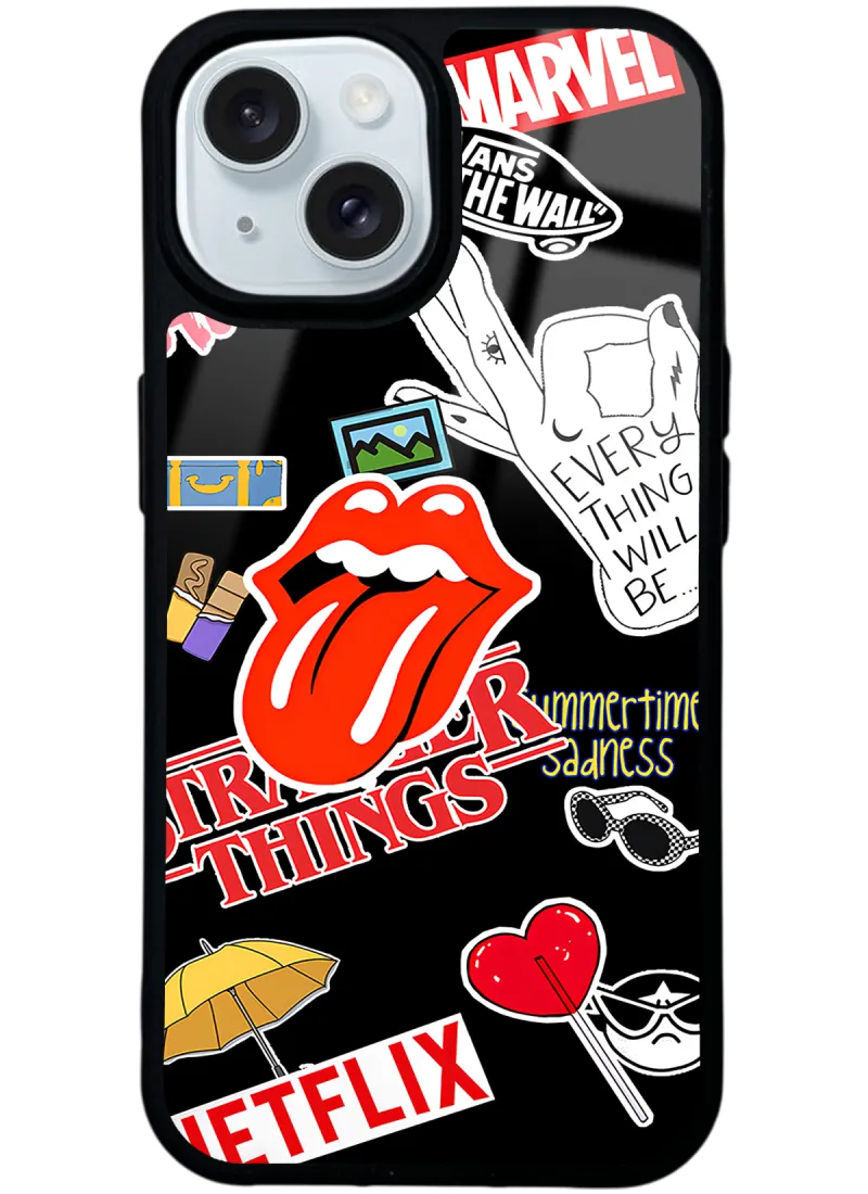 Sticker Glossy Telefon Kılıfı Sticker Glossy Telefon Kılıfı