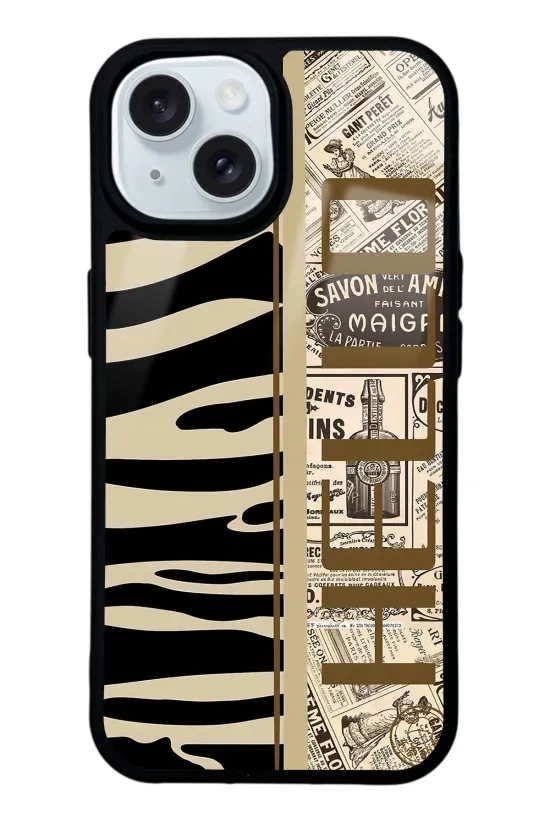 Zebra Gazete Glossy Telefon Kılıfı