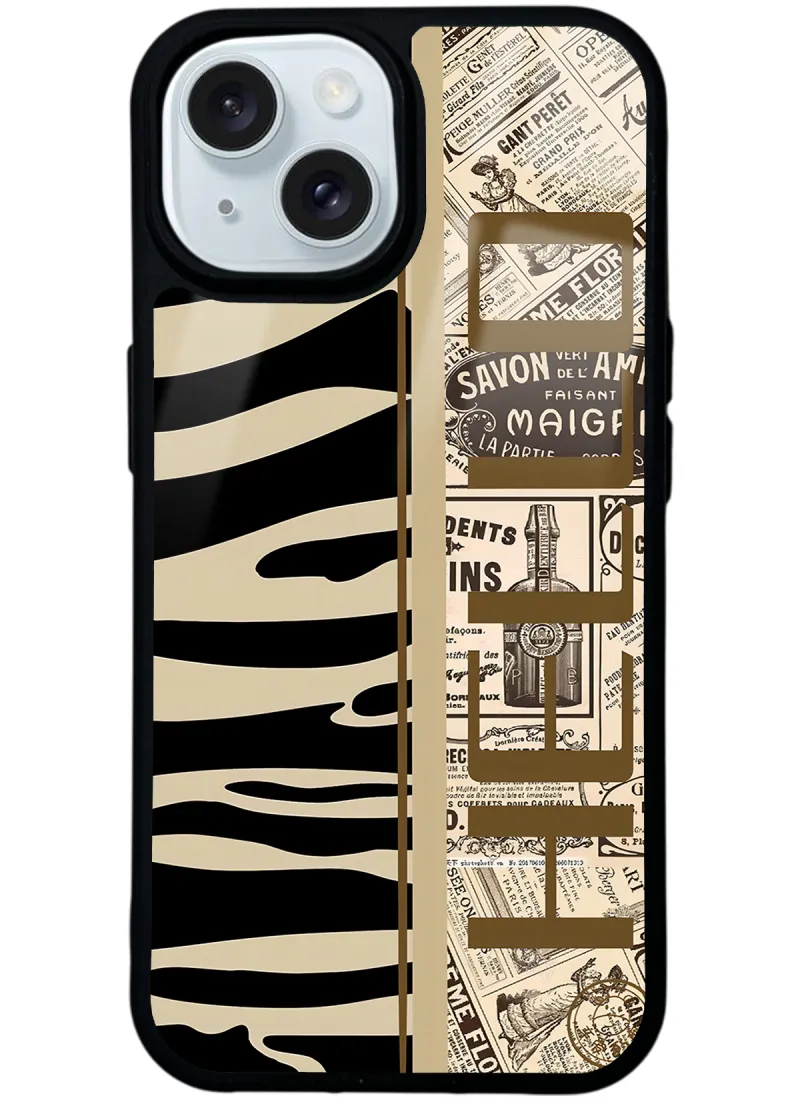 Zebra Gazete Glossy Telefon Kılıfı