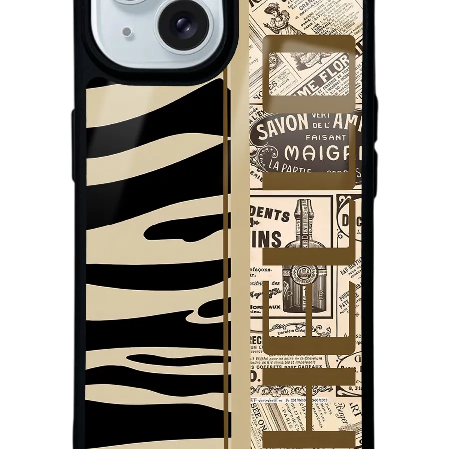 Zebra Gazete Glossy Telefon Kılıfı