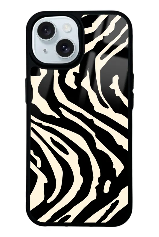 Zebra Glossy Telefon Kılıfı