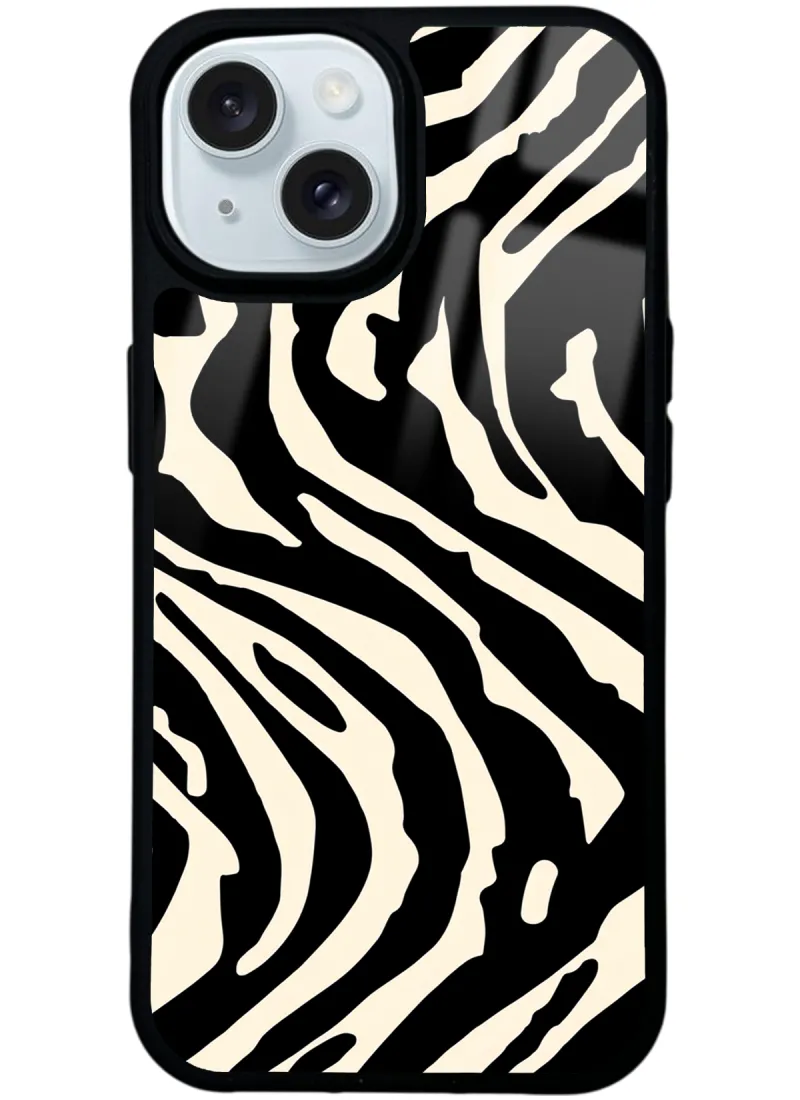 Zebra Glossy Telefon Kılıfı