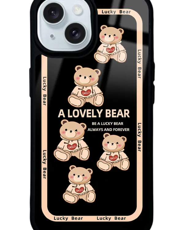 Lucky bear Glossy Telefon Kılıfı