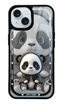 White lucky panda Glossy Telefon Kılıfı White lucky panda Glossy Telefon Kılıfı