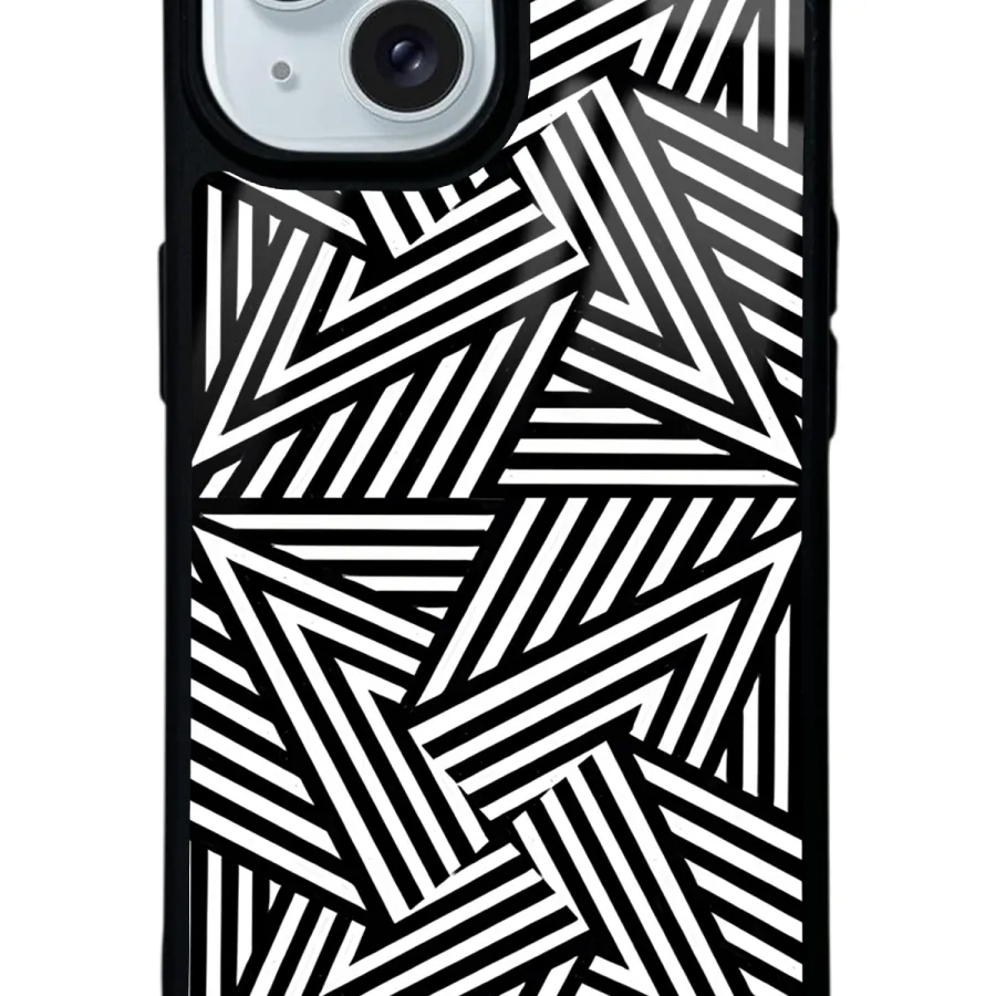 Üçgen Geometrik Glossy Telefon Kılıfı Üçgen Geometrik Glossy Telefon Kılıfı