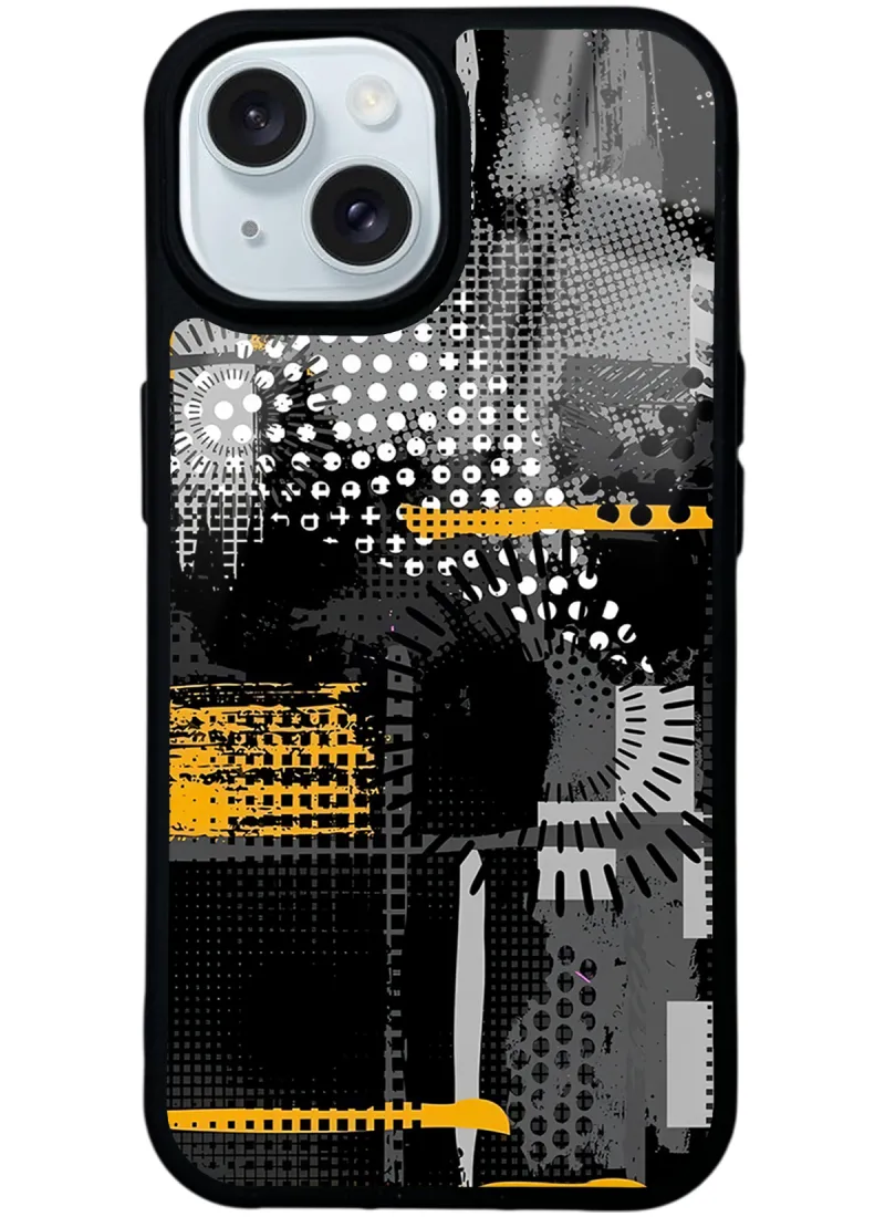 Yellow and Black Glossy Telefon Kılıfı Yellow and Black Glossy Telefon Kılıfı