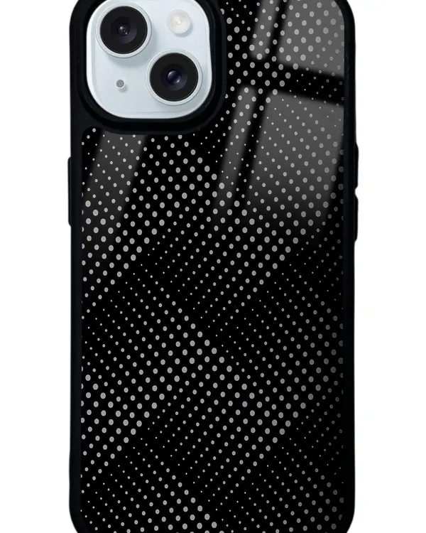 Black and Gray Glossy Telefon Kılıfı