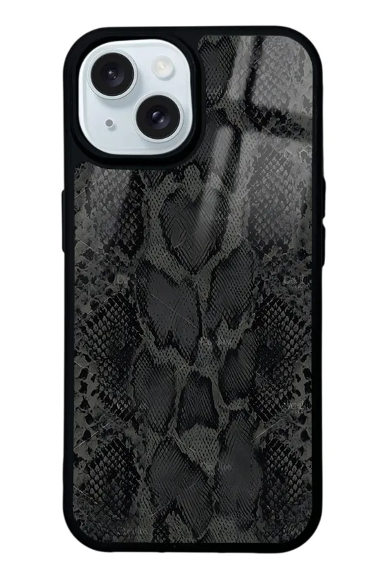 Yılan Derisi Glossy Telefon Kılıfı