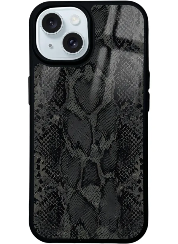 Yılan Derisi Glossy Telefon Kılıfı