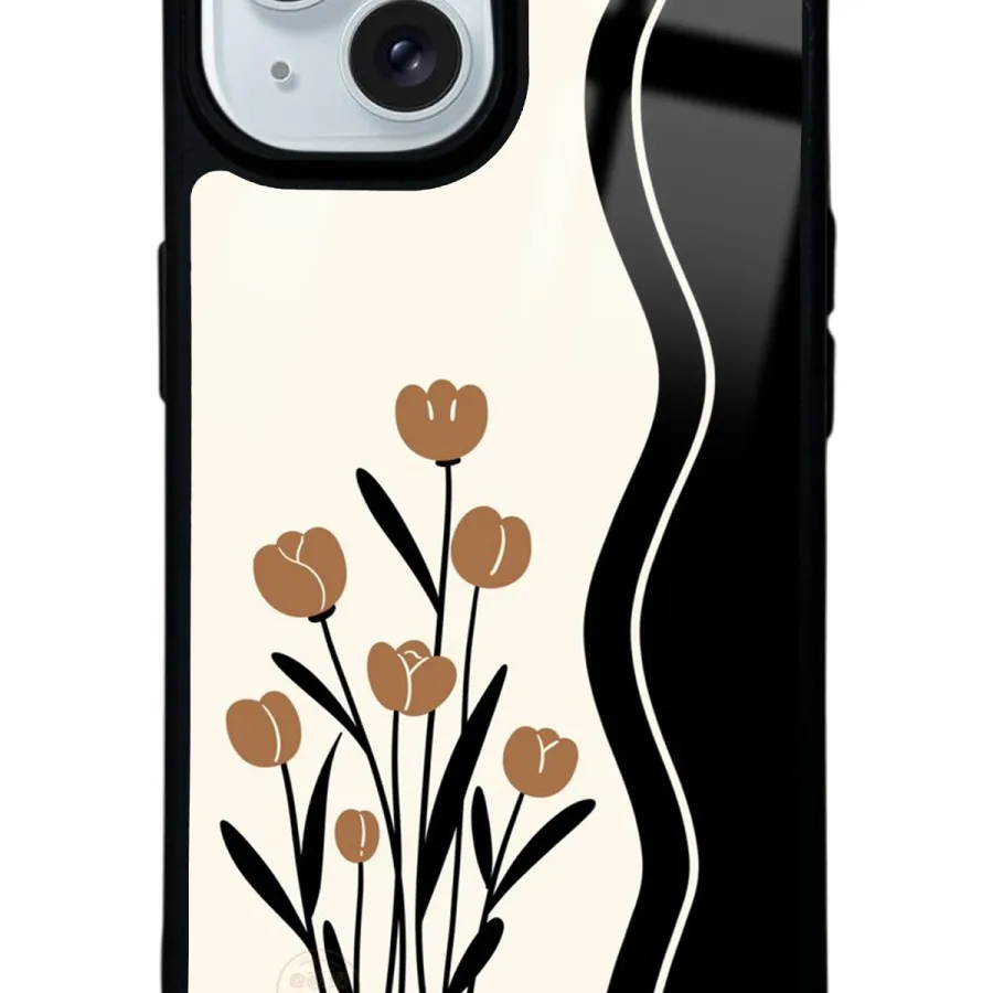 Çiçek Motif Glossy Telefon Kılıfı Çiçek Motif Glossy Telefon Kılıfı
