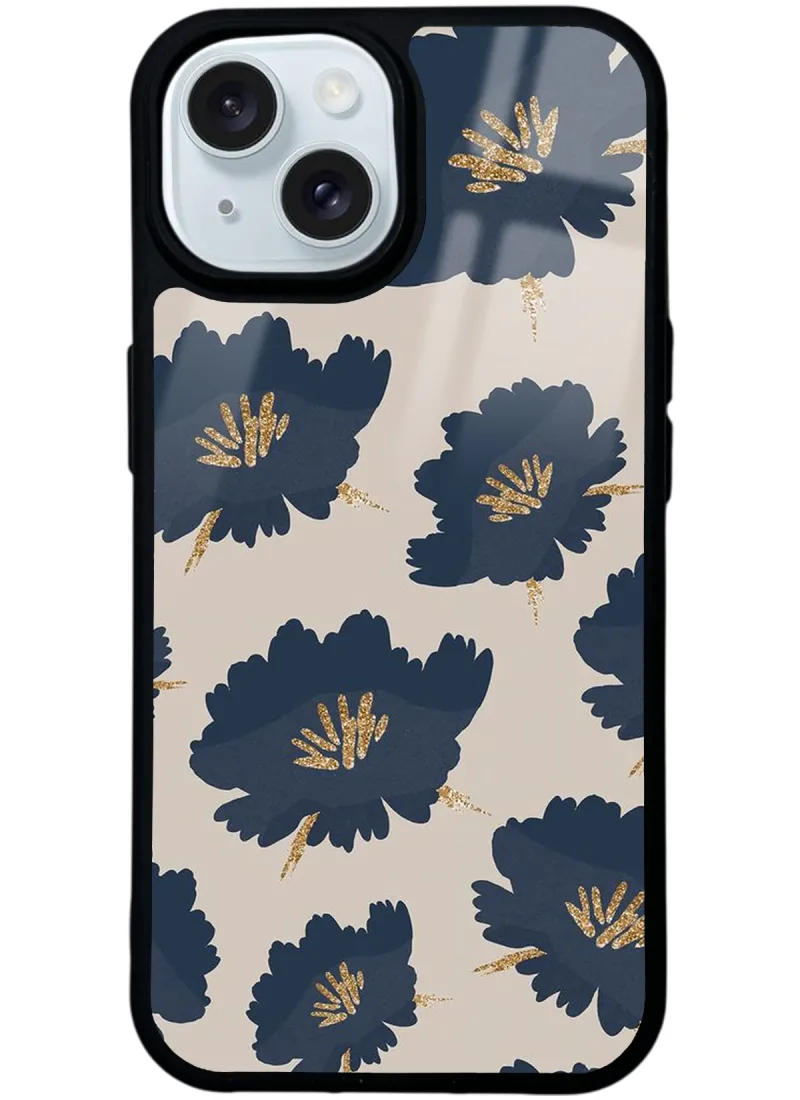 Blue Flowers Glossy Telefon Kılıfı Blue Flowers Glossy Telefon Kılıfı