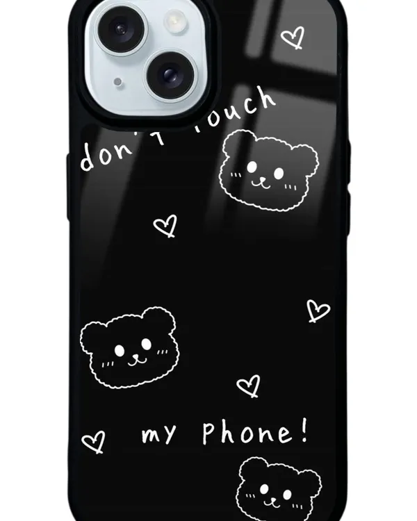 Don't Touch Glossy Telefon Kılıfı