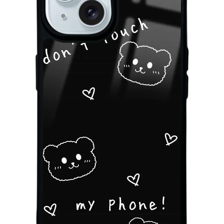 Don't Touch Glossy Telefon Kılıfı
