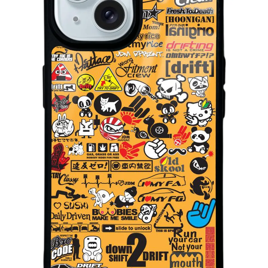 Yellow Sticker Glossy Telefon Kılıfı Yellow Sticker Glossy Telefon Kılıfı