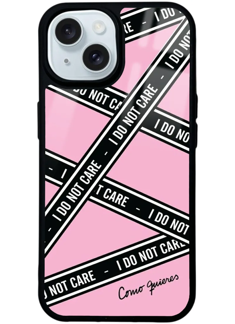 I Don't Care Glossy Telefon Kılıfı I Don't Care Glossy Telefon Kılıfı