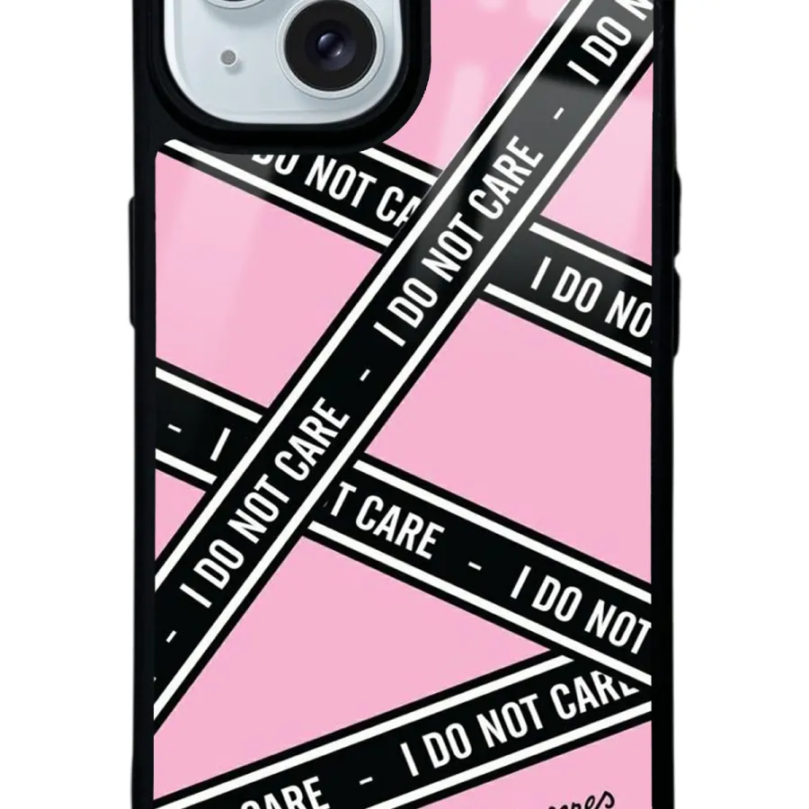I Don't Care Glossy Telefon Kılıfı I Don't Care Glossy Telefon Kılıfı