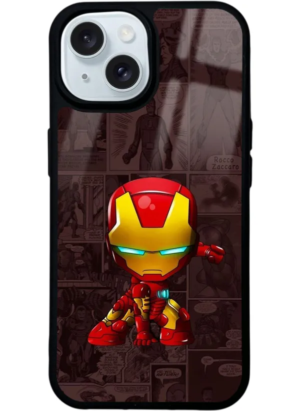 İron Man Glossy Telefon Kılıfı