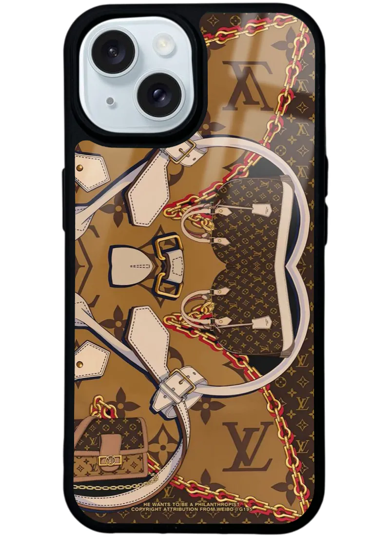 Çanta Glossy Telefon Kılıfı