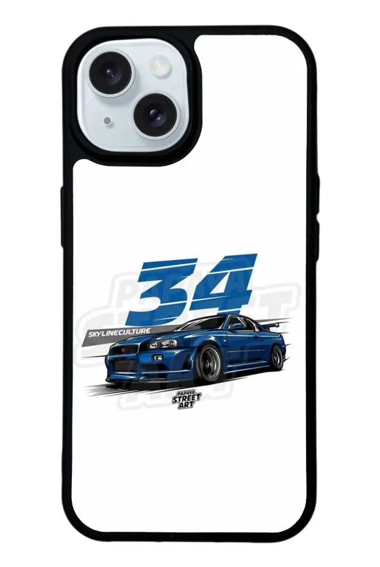 Skyline Glossy Telefon Kılıfı