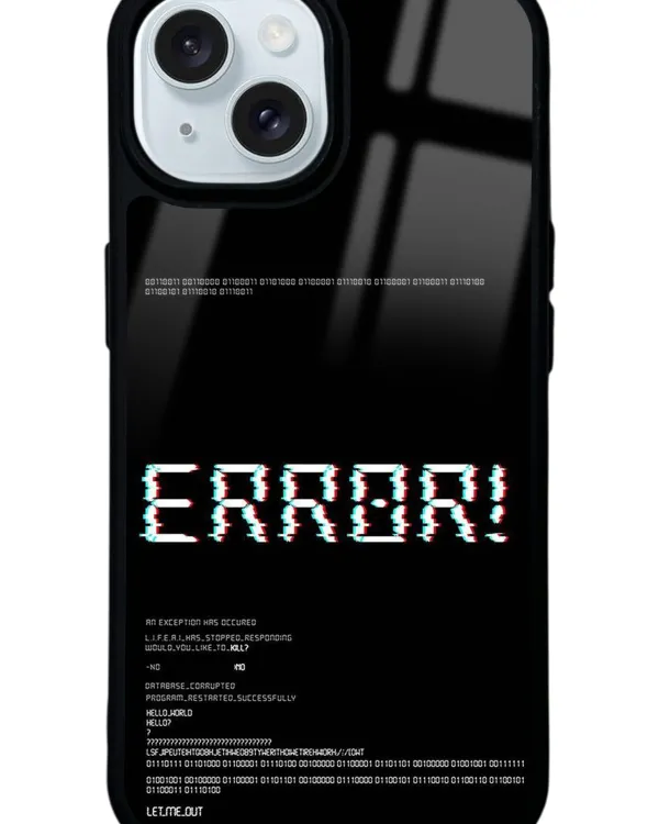 Error Glossy Telefon Kılıfı