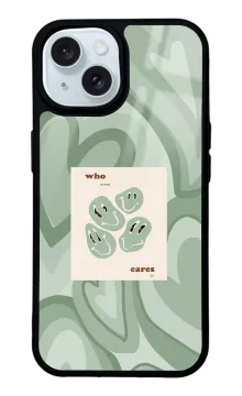 Who Cares Green Glossy Telefon Kılıfı Who Cares Green Glossy Telefon Kılıfı