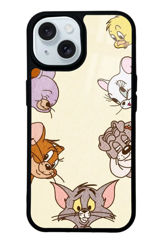 Tom and Jerry Glossy Telefon Kılıfı