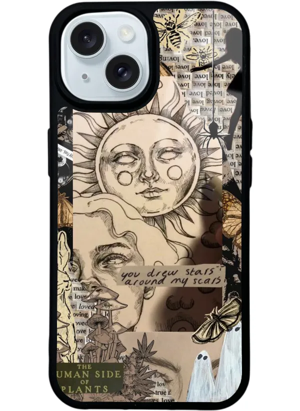 Güneş Tanrıça Glossy Telefon Kılıfı