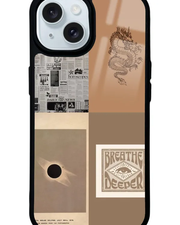 Breathe Deeper Glossy Telefon Kılıfı