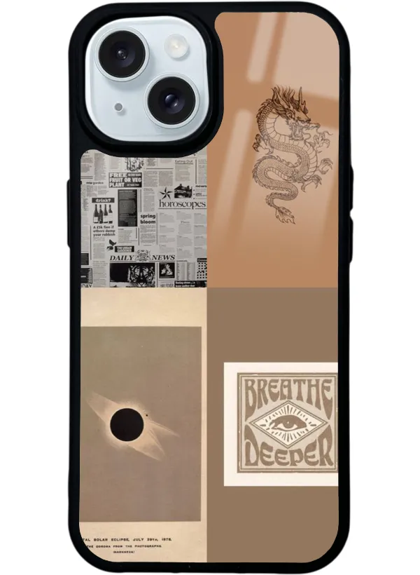 Breathe Deeper Glossy Telefon Kılıfı