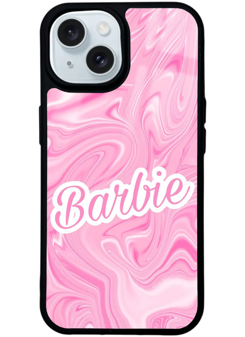 Barbie Logo Glossy Telefon Kılıfı Barbie Logo Glossy Telefon Kılıfı