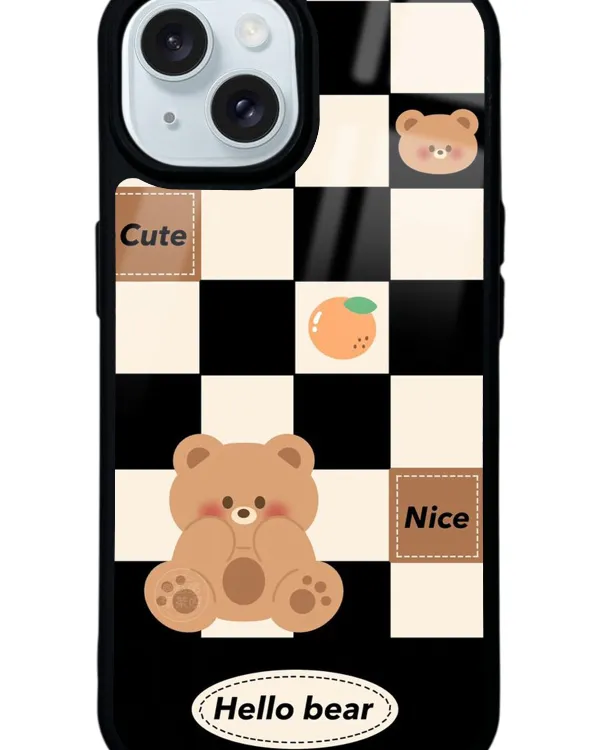 Hello Bear Glossy Telefon Kılıfı