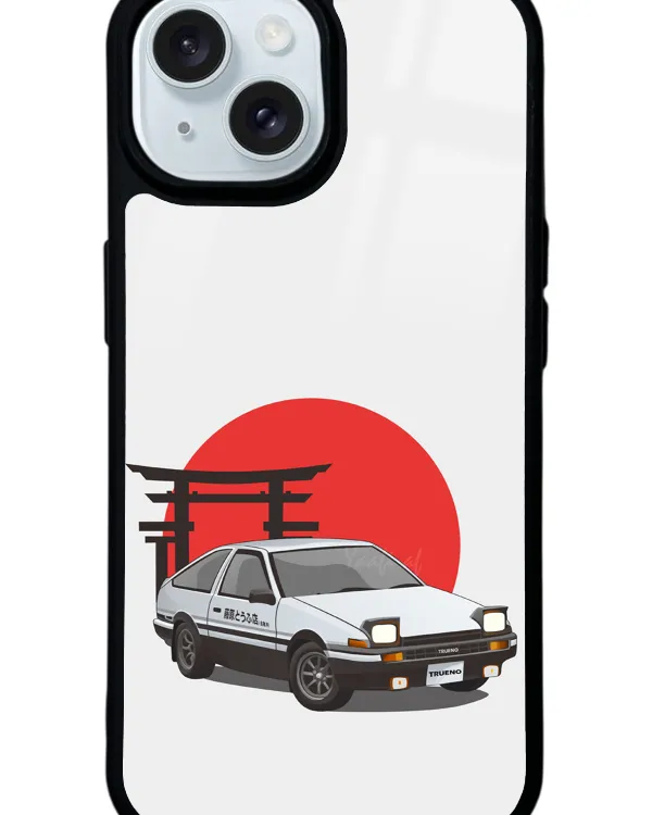 Car Glossy Telefon Kılıfı