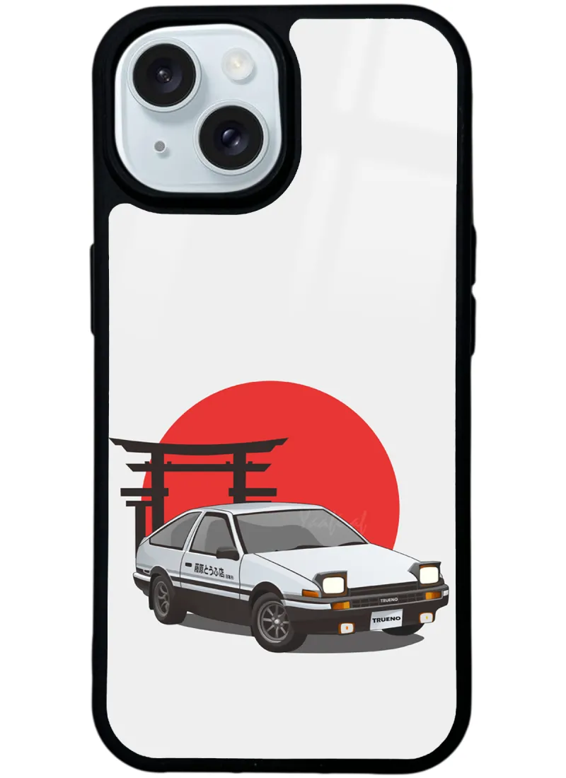 Car Glossy Telefon Kılıfı