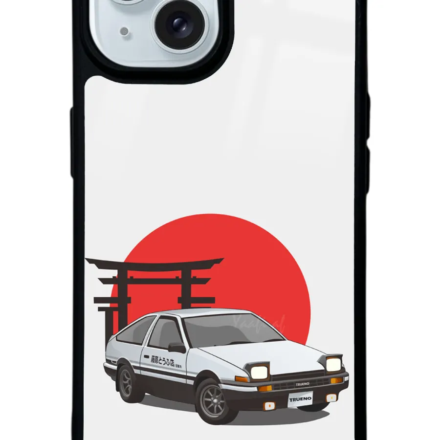 Car Glossy Telefon Kılıfı