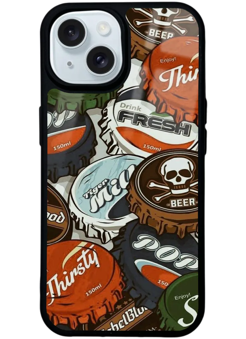 Gazoz Kapağı Glossy Telefon Kılıfı Gazoz Kapağı Glossy Telefon Kılıfı