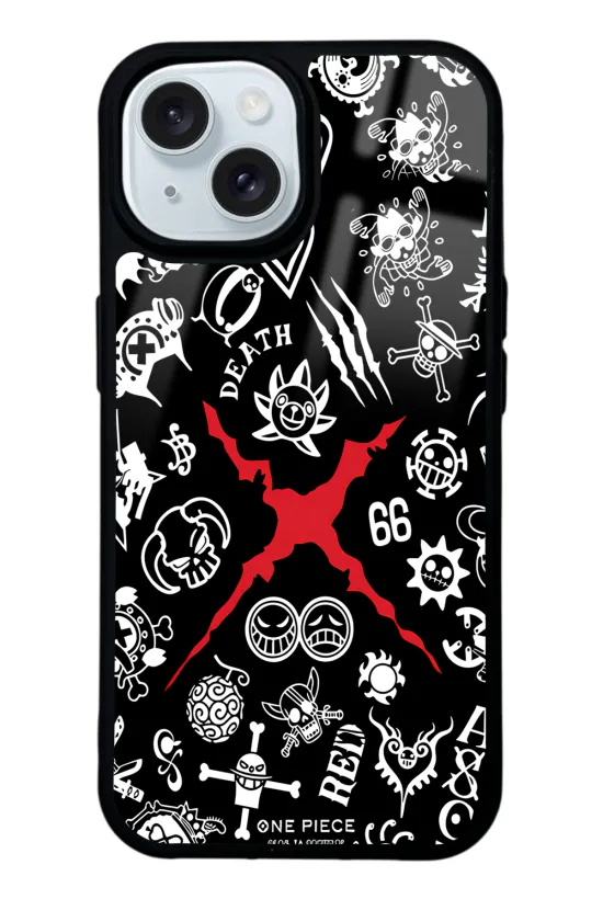 X Red Glossy Telefon Kılıfı